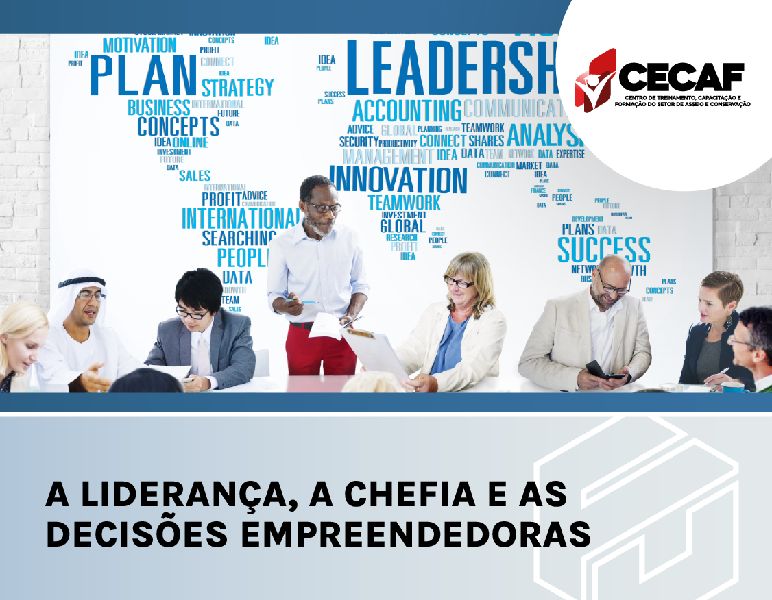 A liderança, a Chefia e as Decisões Empreendedoras - Presencial